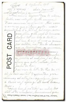 Vuelta a la Patria! — Soldado africano y niño — Lafayet Imp. J. Armard, Serie No 011 — Reverso