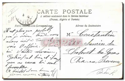 Petit Noir t'es bien gentil — scène de rue avec guitariste et enfant — éditeur P.W. PARIS — Verso