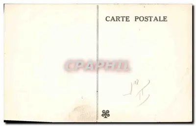 Bilhete postal antigo Carta de Bamboula aos benfeitores — Verso