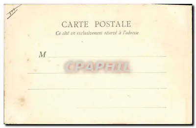 Lens — Hotel van de Spaarbank — B. F., Parijs — Achterkant