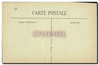 Auvernia — scena życia lokalnego — G. d'O, n° 1032 — Rewers