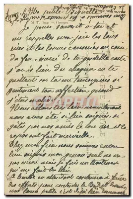 Giovane Auvergnate — costume tradizionale — L'Auvergne, n° 6209 — Verso