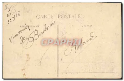 Bourbonnais — L'Ingrat abandonné — wydawca anonimowy, nr 3087 — Rewers