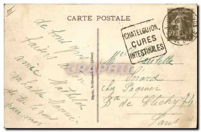 Auvergne pittoreska — Ślub — wydanie 1773 — Rewers
