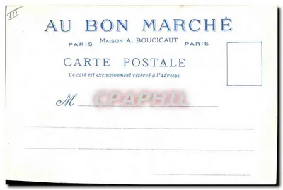 Casa de Nicolas Flamel — O Velho Paris — Oferecida pelos Magazines du Bon Marché — Verso