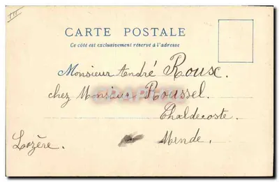 Rue des Remparts — Paris — A. Rubiba — Verso
