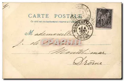 Igreja de São Julião dos Méne triers — O Velho Paris — A. Fabiès — Verso