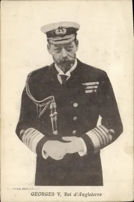 George V, Król Anglii — w mundurze morskim — wydawca S. Argès, nr 148