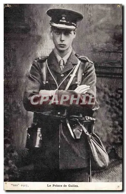 Stara pocztówka Książę Gallesu