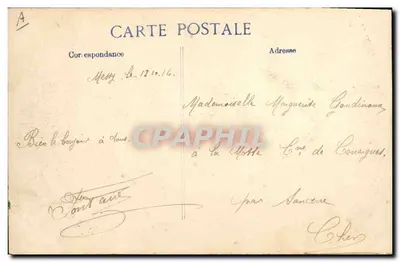 Neufmontiers — Tirailleurs marocains inventoriaient leur butin — Editor não visível — Verso