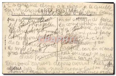 A Clique dos Tirailleurs Argelinos ou Turcos — CENÁRIOS E TIPOS — LL — n° 6364 — Verso