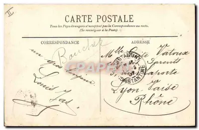 A Nouba dos Tirailleurs — CENÁRIOS E TIPOS. — LL. — N° 6159 — Verso