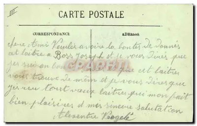 A Nouba dos Tirailleurs — CENÁRIOS E TIPOS — LL — n°6089 — Verso