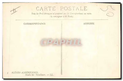 Nouba dos Tirailleurs — Cenas Argelinas — LL — Verso