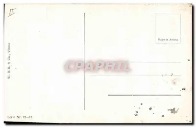Cupido e Cupidina — cena de jardim — W. R. B. & Co., Viena — Verso