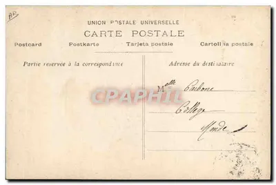 Coquelin Aîné — retrato em traje da época — Berth Paris — Verso