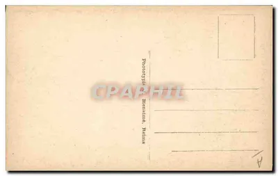 Colonias Africanas — A carta para o noivo — Fototipia Blansine, Relins — Verso