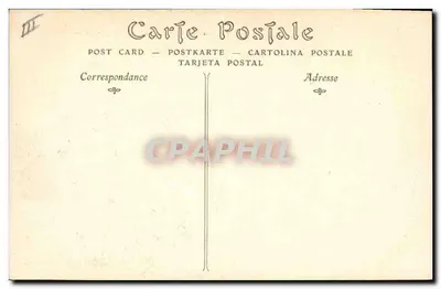 Montpellier — La Croix du Peyrou en de Caisse d'Épargne — ND Phot. — Achterkant