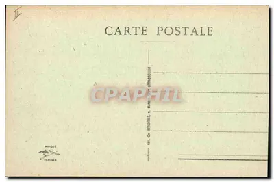 Mulhouse - Caisse d'Epargne e Faubourg de Belfort — editor Ch. Berberet, Mulhouse — Verso