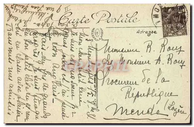 Montargis — La Cuisse d'Épargne — Uitgave P. Drées — Achterkant