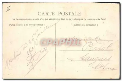Moulins — Hôtel de Ville — Caja de Ahorro — Cliché del Gran Bazar de l'Allier — Reverso