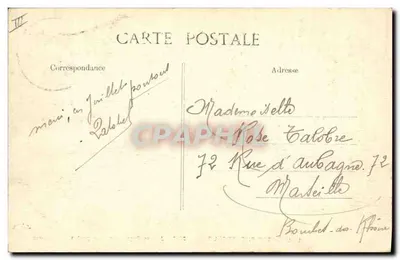 A Auvergne pitoresca — Jovens Camponesas da Auvergne — VDC n°2035 — Verso