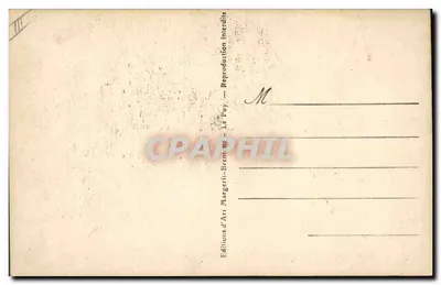 Tipos de diferentes Cabeleiras de Auvergne e do Velay — antigas e modernas — M. B. — Le Puy — Verso