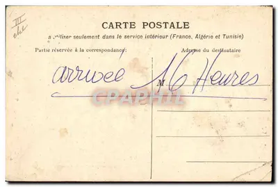 Cartolina d'epoca Folklore Le Velay Costume del Velay Le Puy — Verso