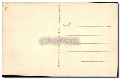 Typ starych górali — Le Puy — n°313 — Wydawnictwo Le Puy — Rewers