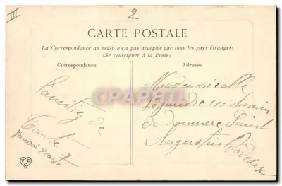 A Bourrée de Auvergne — cena de dança — editor não visível — Verso