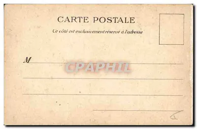 La Fortune — Les Tentations — éditeur F. R. Cannes, n° C.19 — Verso
