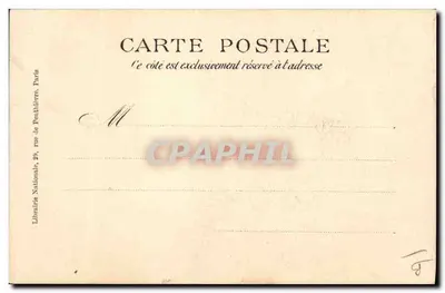 Duque y Duquesa de Orléans — retrato de busto — Librairie Nationale, París — Reverso