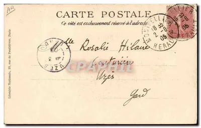 Marie d'Orléans — Duquesa d'Orléans — Livraria Nacional, Paris — Verso