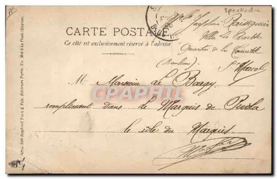 Le Bargy — Attore — P. Boyer Parigi — Verso