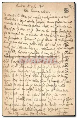 Mirecourt (Vosges) — Die Sparkasse — Verlag Ad. Watek, n° 4C874 — Rückseite