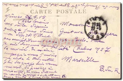 Marseille - De Spaarbank — S.A.P. 29 — Achterkant