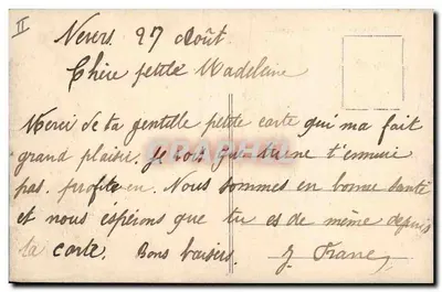 Nevers — La Caisse d'Épargne — R. N. — Achterkant