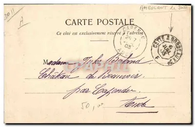 Narbonne — Spaarbank — L. Janson, uitgever — Achterkant