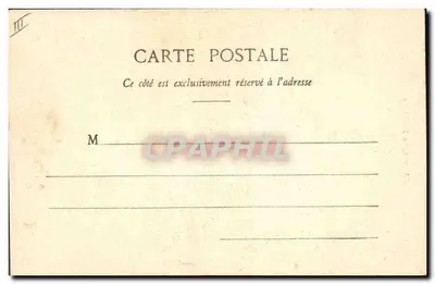 Camponesa do Cantal — Fotografia Castanié, Aurillac — Verso