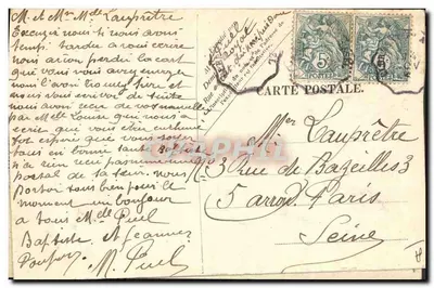 L'Hironnelle, Parigi — Tipi di Contadini dell'Avverno — L'Hironnelle, Parigi — Verso