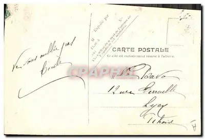 Fiação — Auvergne — V.P. Paris No.12 — Verso
