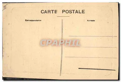 Un Auvergnat — portrait d'un vieil homme en tablier et béret — éditeur L'Auvergne — Verso