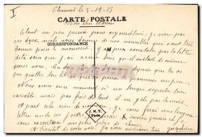 Bouquet de pensées — A vocês todas as minhas pensativas — J.M.T. Paris — Verso