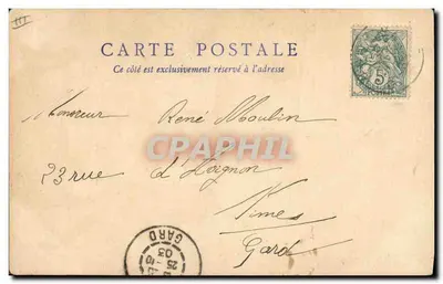 Os Carregadores de Cadeira — Exposição Universal de 1900 — A. Robida — Verso