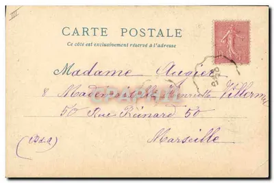 Place du Grand Châtelet — Paris — A. Robida, n° 168 — Verso