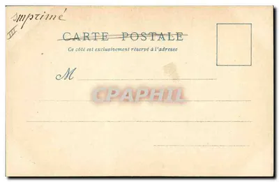 Rue des Grandes Écoles — Alt-Paris — anonymer Verlag, Seriennummer nicht sichtbar — Rückseite