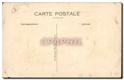 Ritratto di un uomo barbuto che fuma una pipa — St Gond Yser Verdun — editore Neo-Baumuro Baudiguer, Parigi — Verso