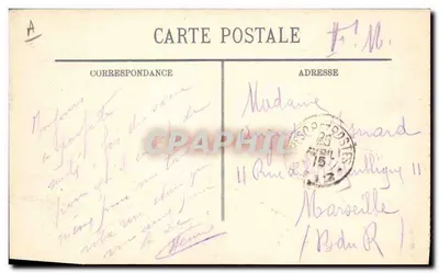 Algerische Truppe — Krieg 1914-1915 — LL. Nr. 103 — Rückseite