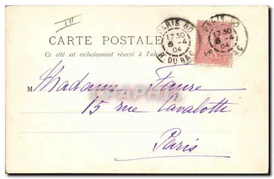 Tirailleur méhariste — 44 — Editore E.P. Parigi — Verso