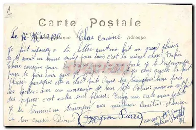Algerische Truppe — Krieg 1914 — I.L. n°103 — Rückseite